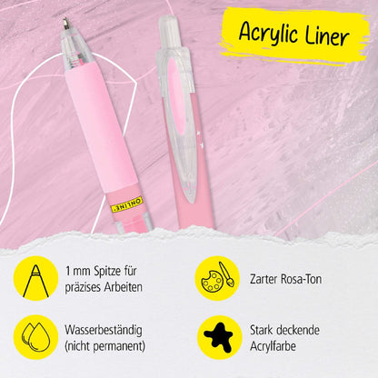 ONLINE Acryl Liner Rose