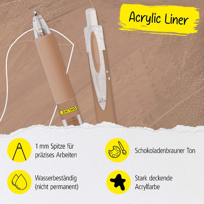 ONLINE Acryl Liner Brown