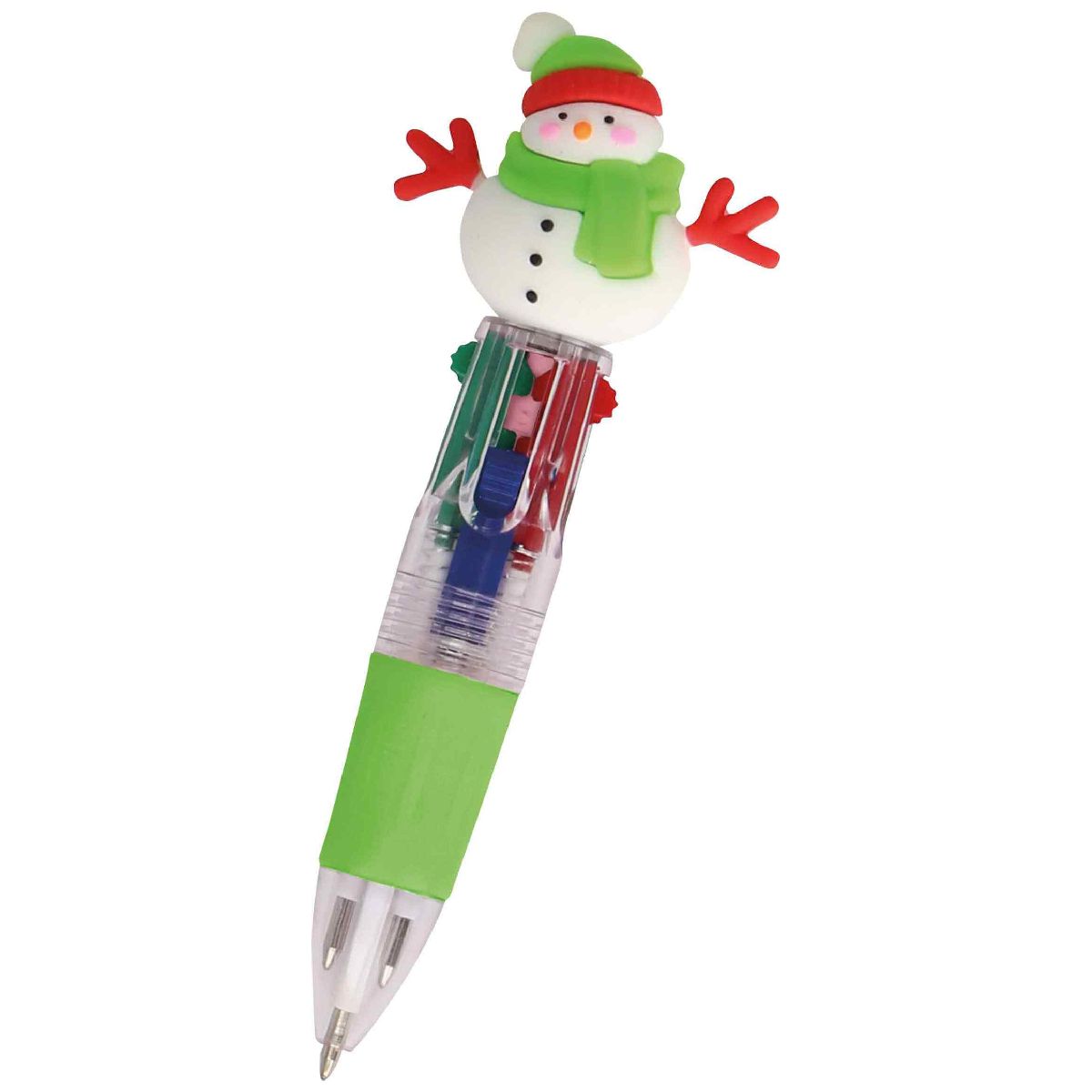 ONLINE 4-Farb-Kugelschreiber Mini Multipen FROSTY