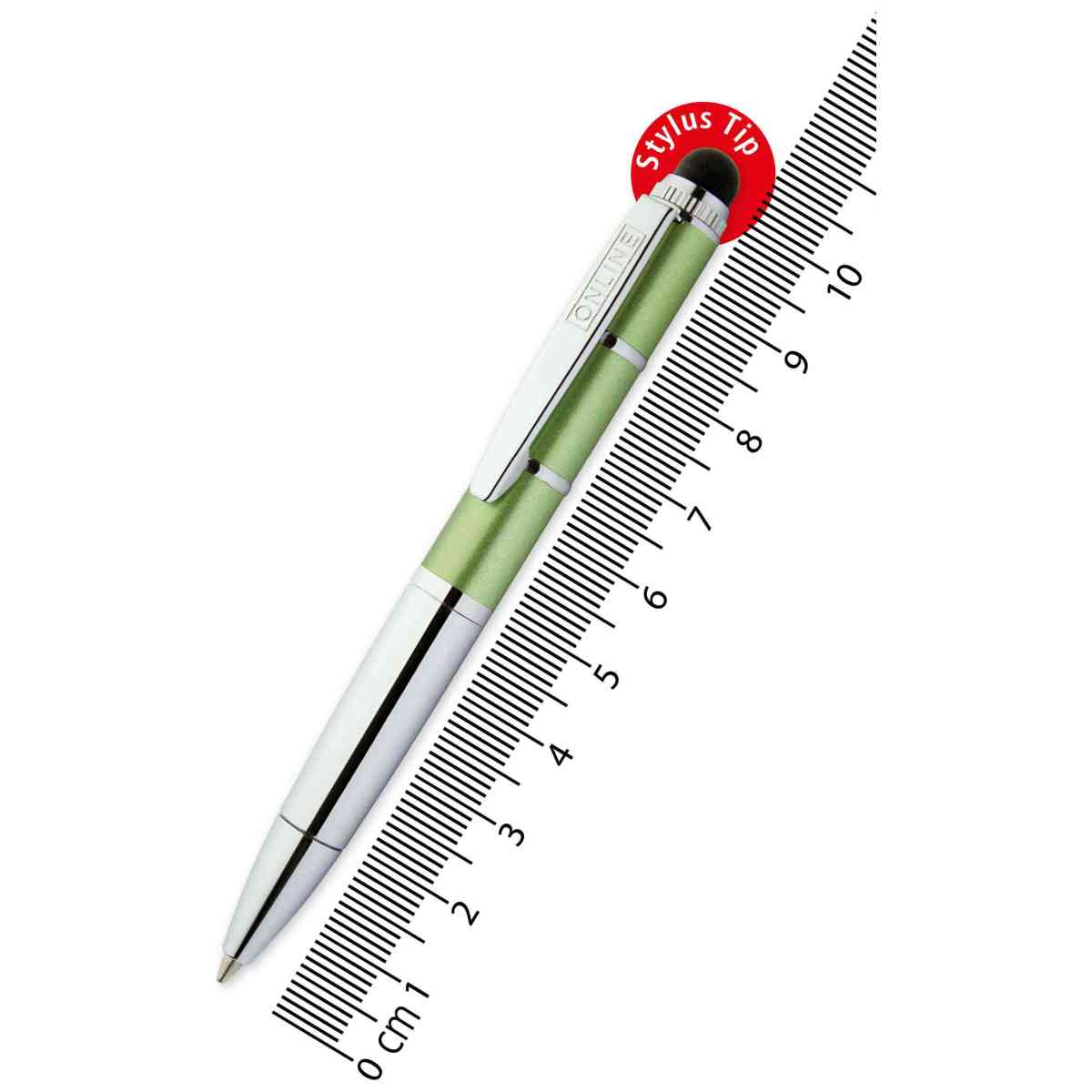 ONLINE Kugelschreiber Piccolo Stylus grün metallic