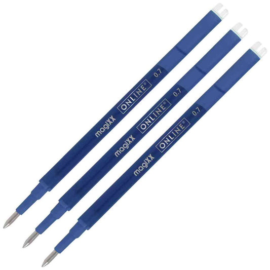 ONLINE Ersatzmine für magiXX Fun 0,7mm blau 3 Stück