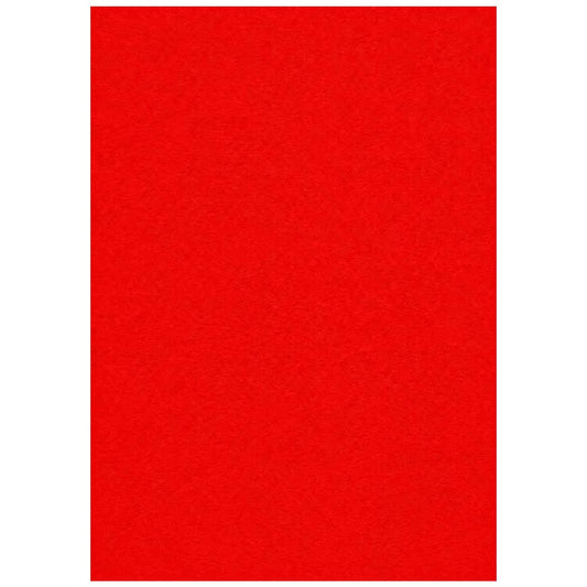 FOLIA Bastelfilz 30x45cm ca 3,5mm Hochrot