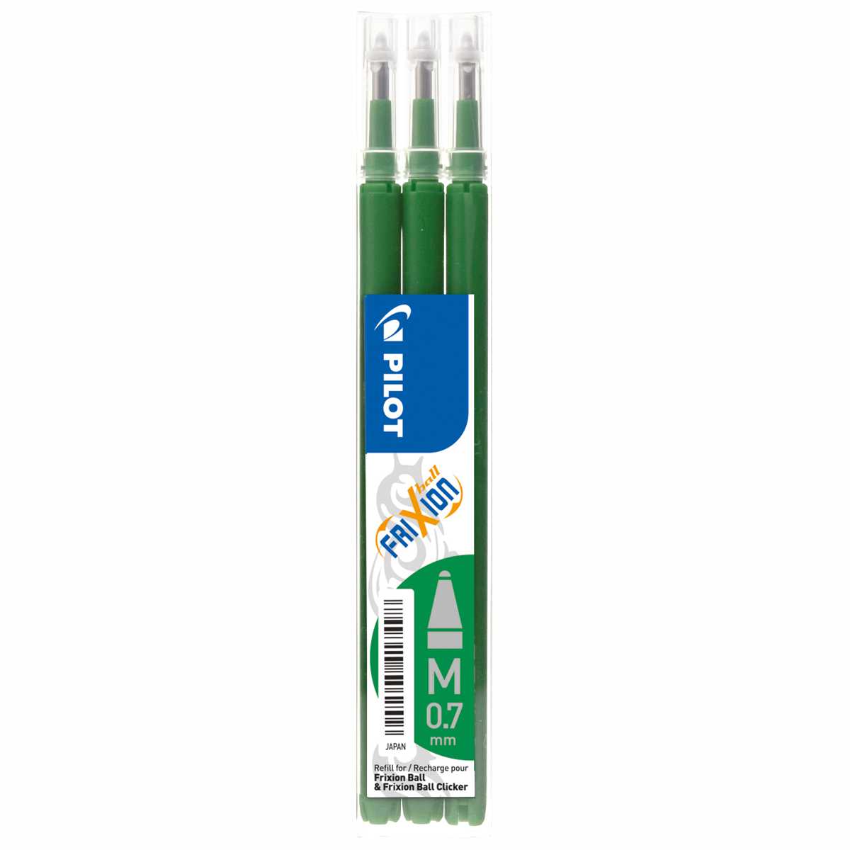 PILOT FriXion Ball Ersatzmine 0,7mm grün 3 Stück