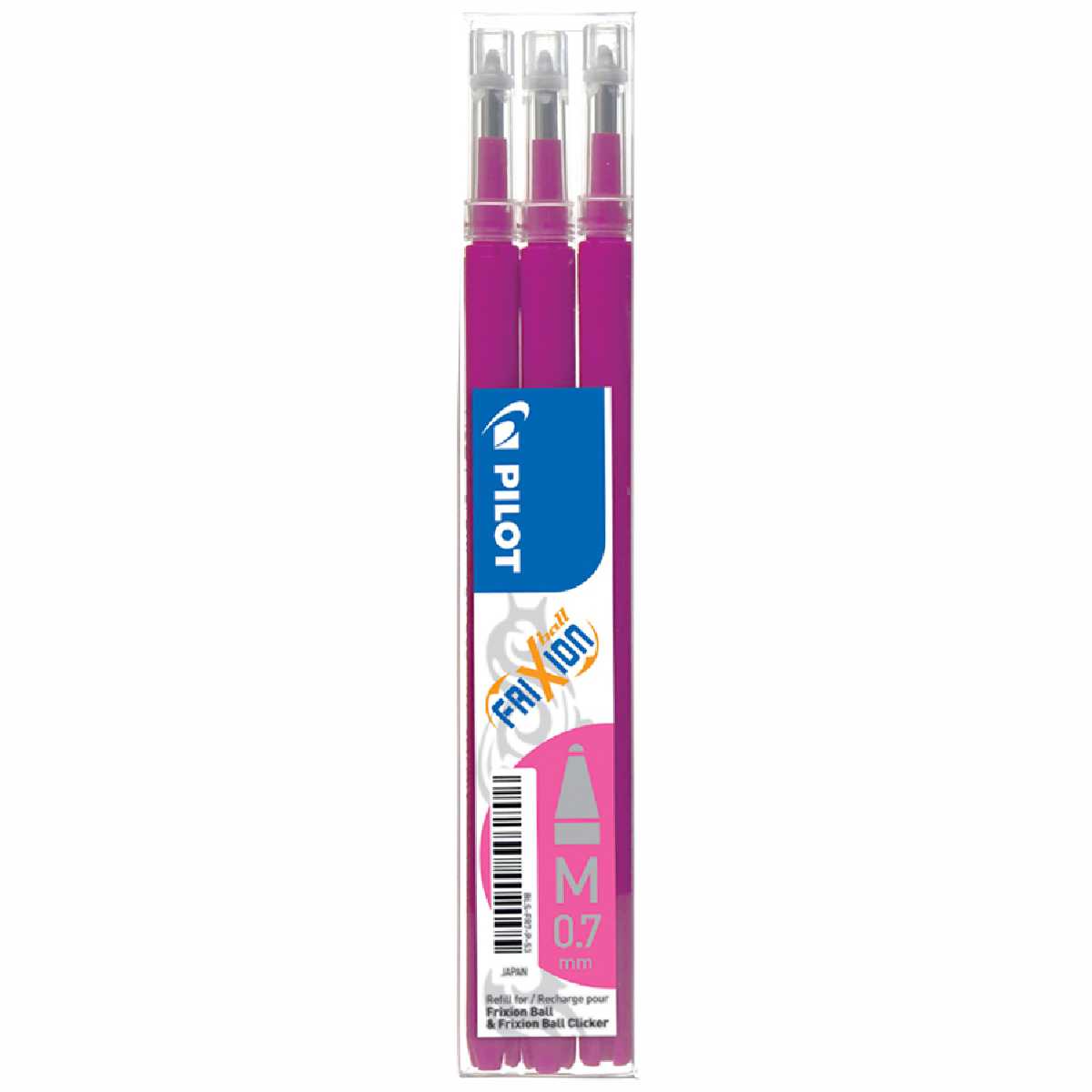 PILOT FriXion Ball Ersatzmine 0,7mm pink 3 Stück