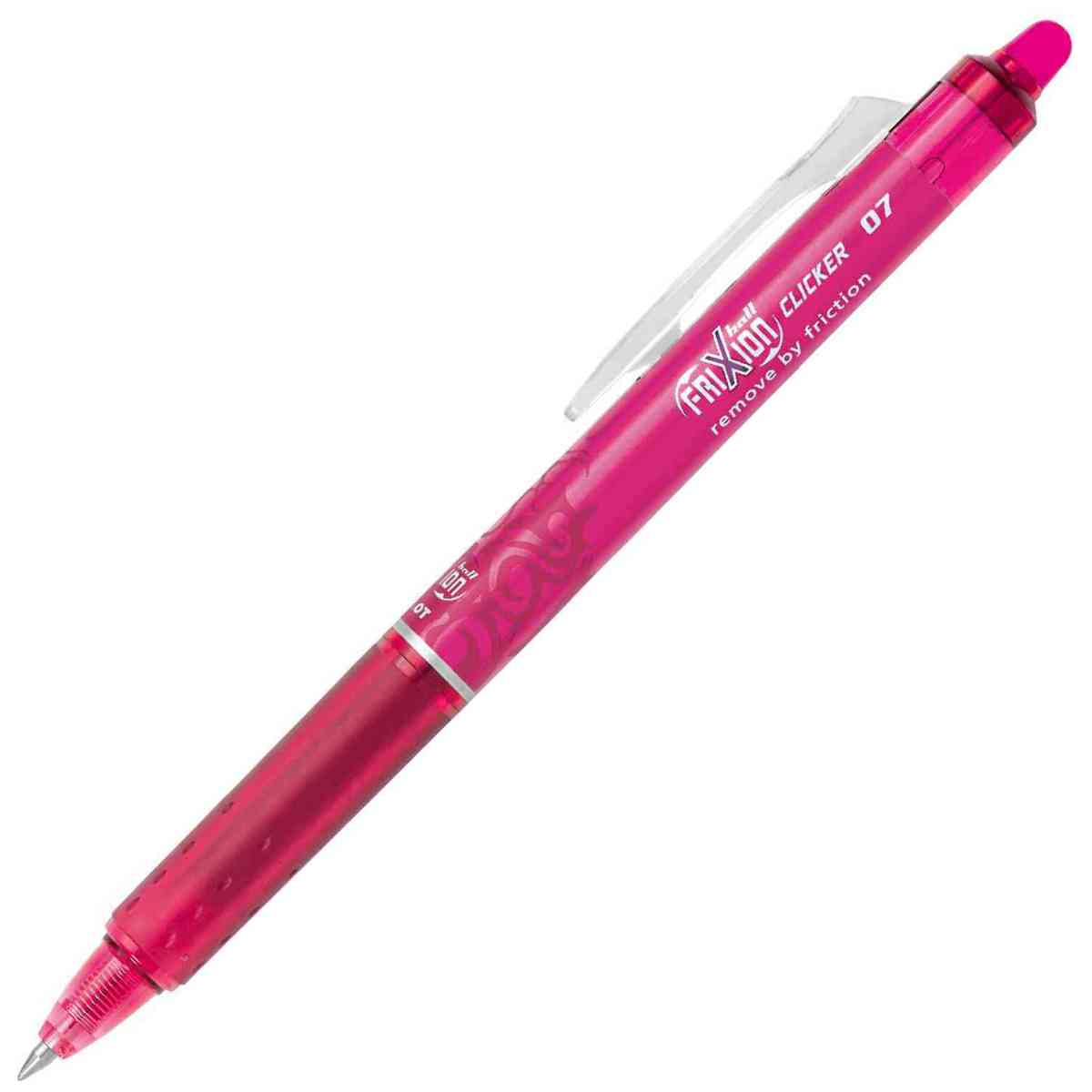 PILOT Tintenroller FriXion Ball Clicker 0,7mm pink