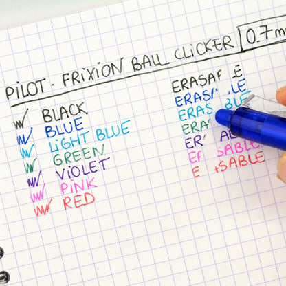 PILOT Tintenroller FriXion Ball Clicker 0,7mm hellgrün