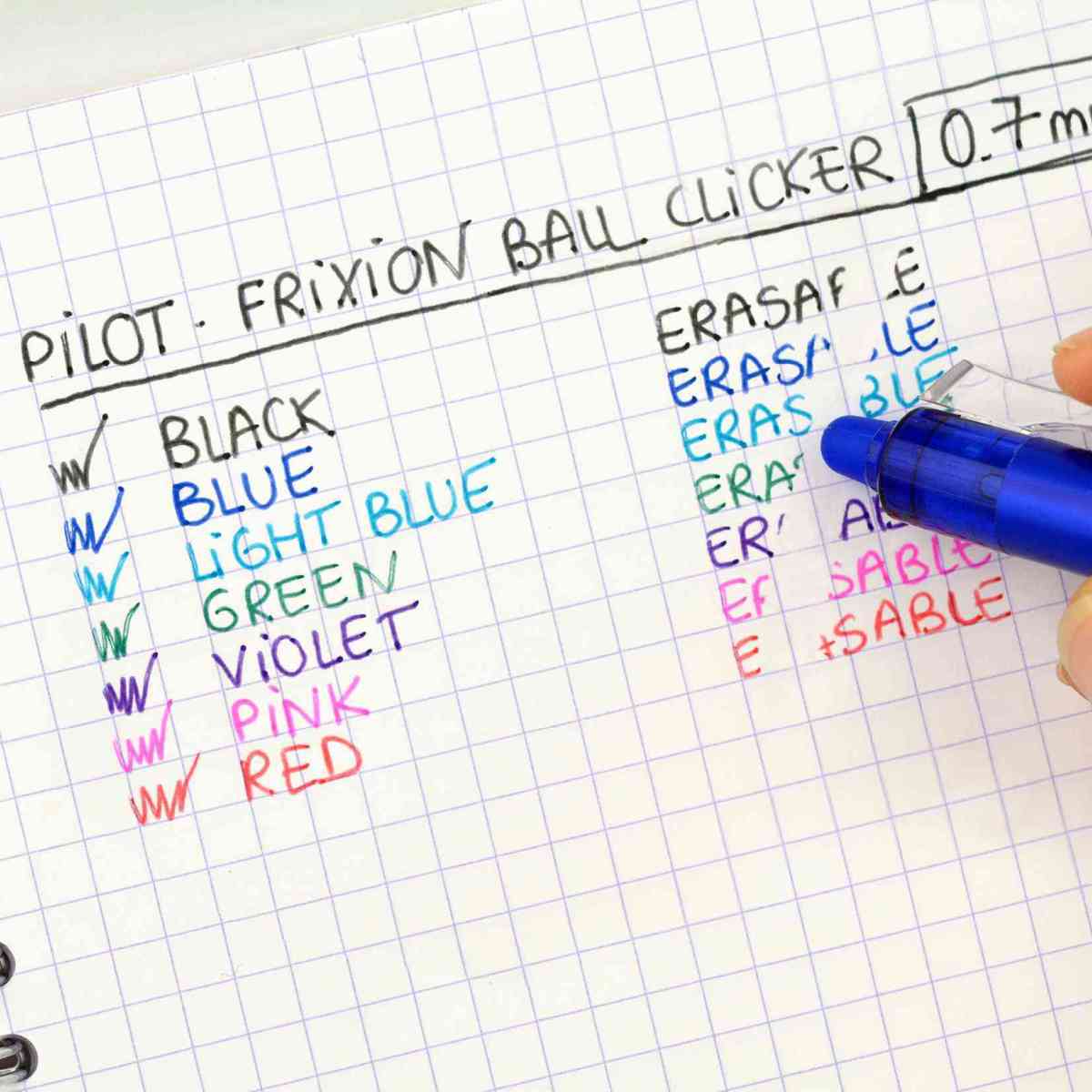PILOT Tintenroller FriXion Ball Clicker 0,7mm blauschwarz