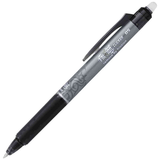 PILOT Tintenroller FriXion Ball Clicker 0,5mm schwarz