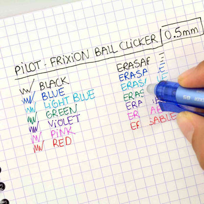 PILOT Tintenroller FriXion Ball Clicker 0,5mm grün