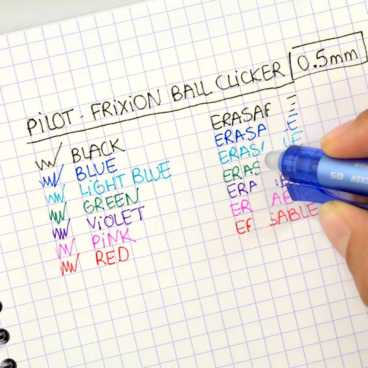 PILOT Tintenroller FriXion Ball Clicker 0,5mm pink