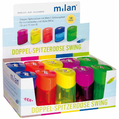 MILAN Doppel-Dosenspitzer 381 oval 8 + 11mm