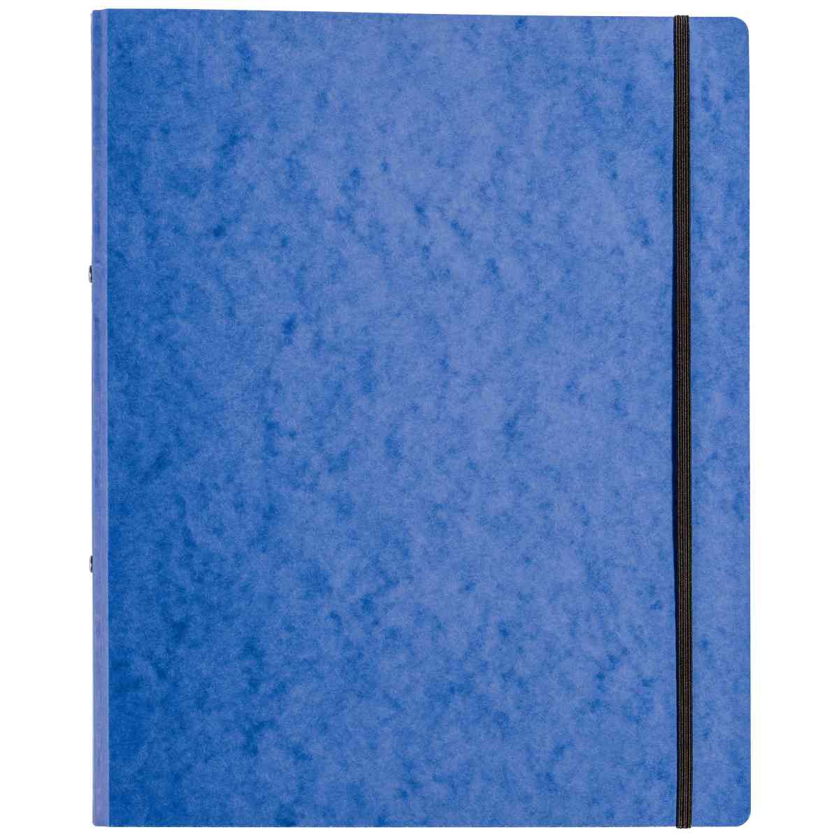 PAGNA Ringbuch 44100 A4 16mm 2-Ring mit Gummizug blau