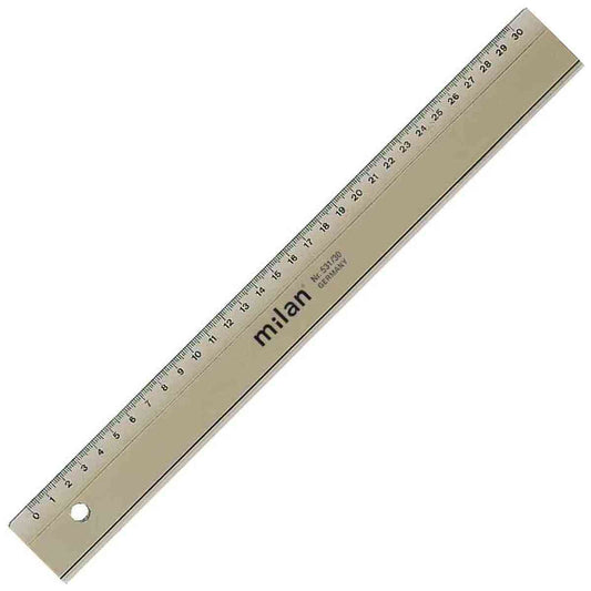 MILAN Lineal 531 30cm transparent rauch