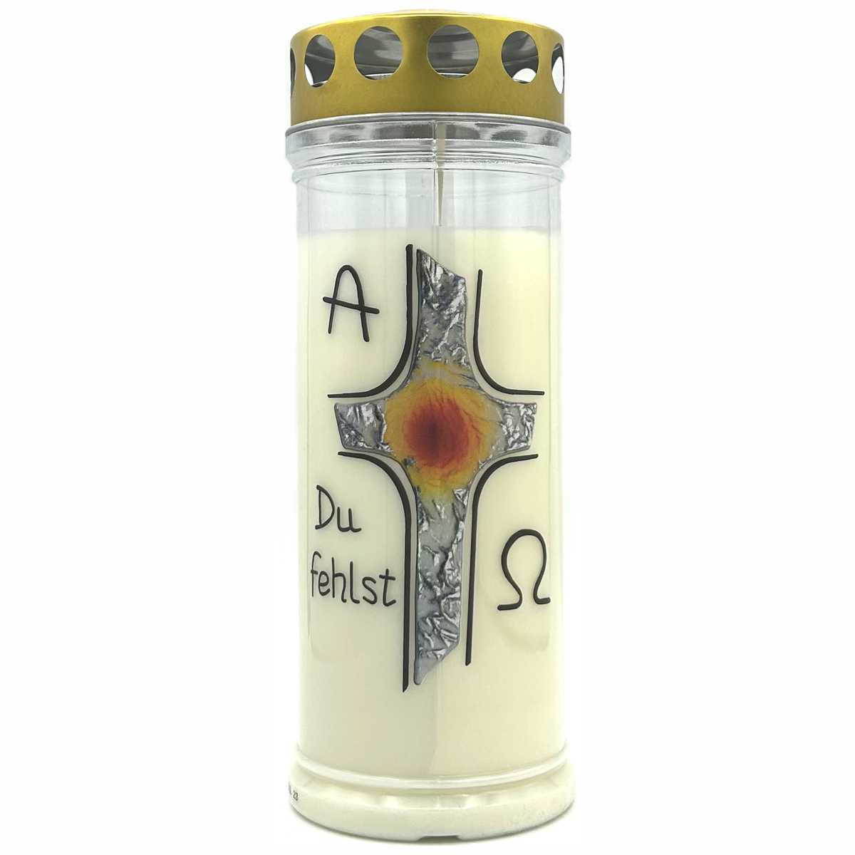 ST. JAKOBS Wochenbrenner mit Deckel -Kreuz-