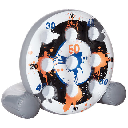 DARTZONE Zielscheibe rund aufblasbar ca. 60x60cm