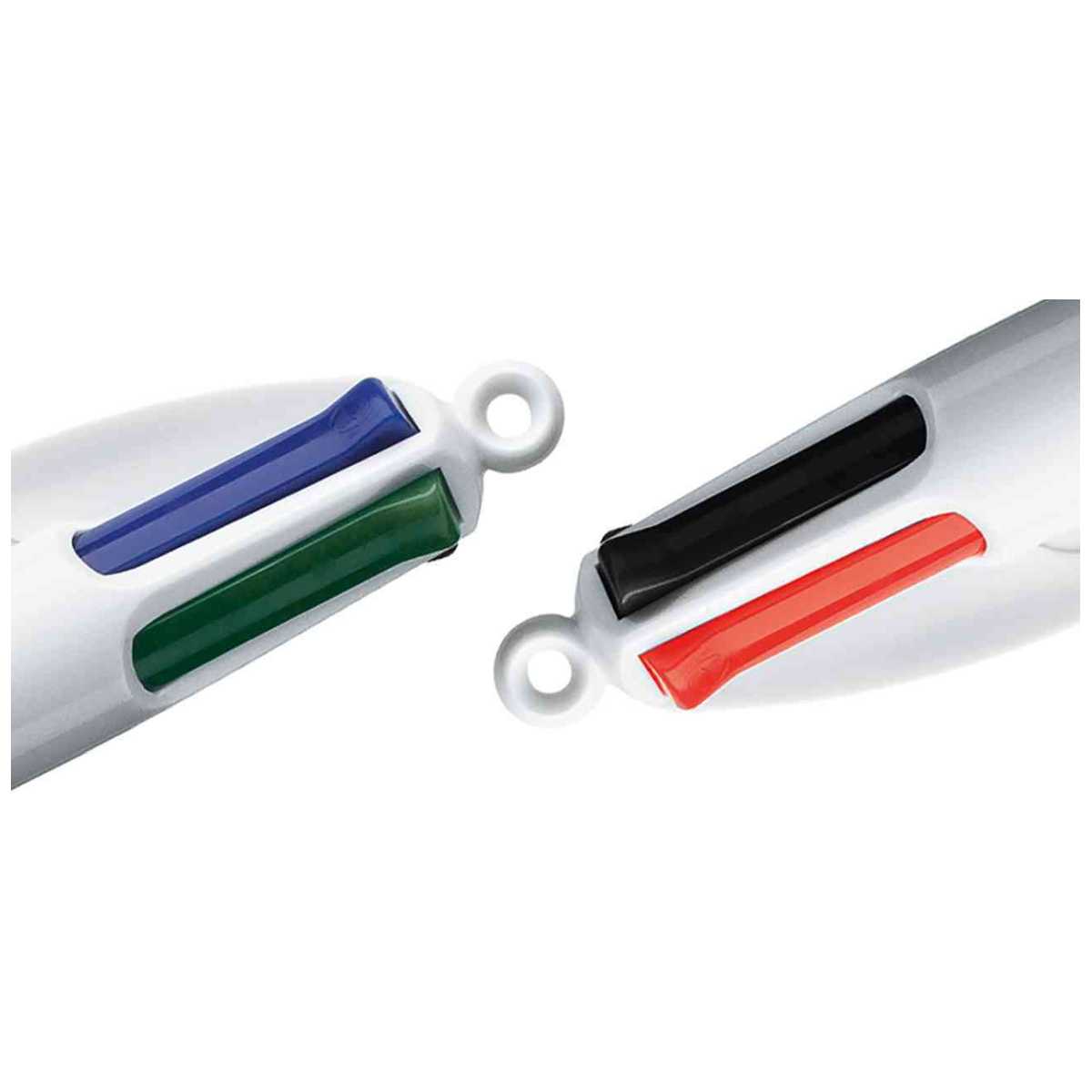 BIC 4-Farb-Kugelschreiber 4Colours WOOD STYLE rosa