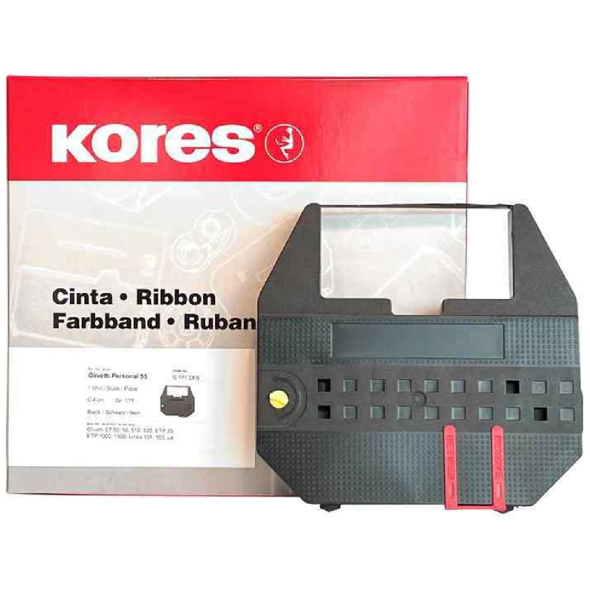 KORES Farbband Gr. 177C Olivetti ET 55 8mm/170m
