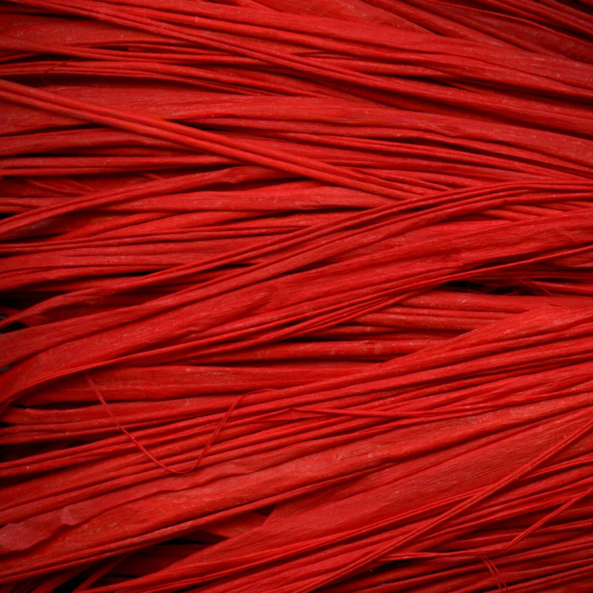 MAILDOR Raffia Naturbast 50g ca. 80-100cm rot