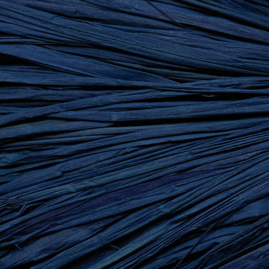 MAILDOR Raffia Naturbast 50g ca. 80-100cm dunkelblau