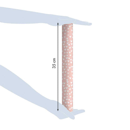 CLAIREFONTAINE Geschenkpapier Tiny Herzen 0,35 x 5m