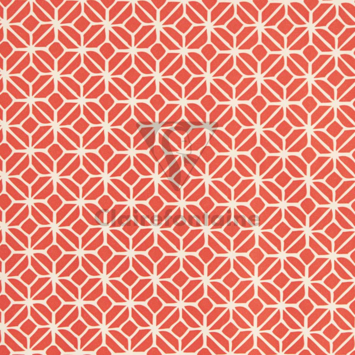 CLAIREFONTAINE Geschenkpapier Tiny Quadrate 0,35 x 5m