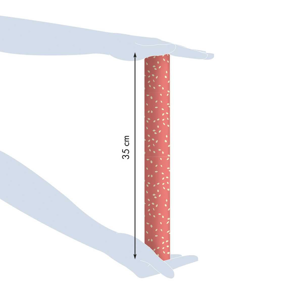 CLAIREFONTAINE Geschenkpapier Tiny Konfetti 0,35 x 5m