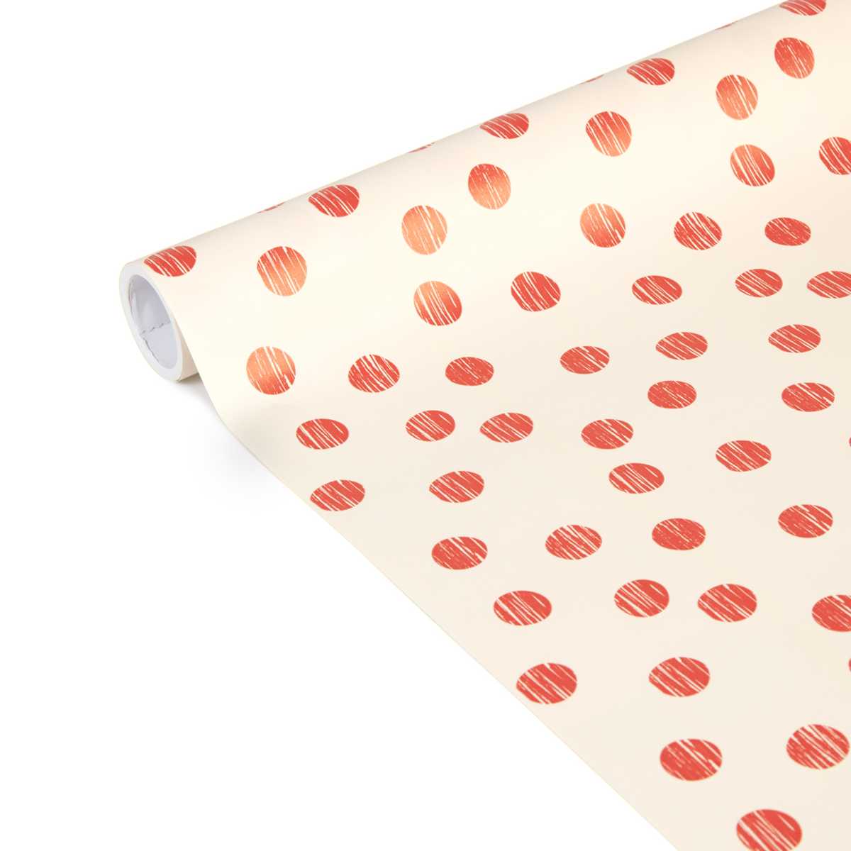 CLAIREFONTAINE Geschenkpapier Tiny Punkte 0,35 x 5m