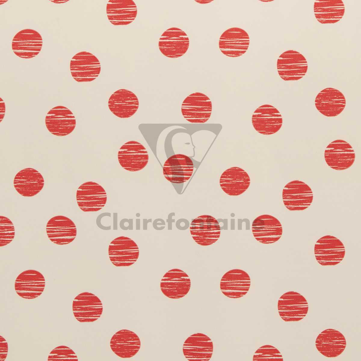 CLAIREFONTAINE Geschenkpapier Tiny Punkte 0,35 x 5m