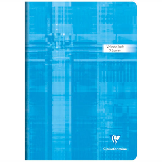 CLAIREFONTAINE Vokabelheft A4 3 Spalten 40 Blatt