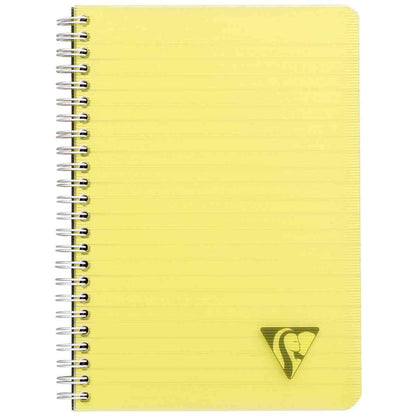 CLAIREFONTAINE Spiralbuch A5 Linicolor liniert 90 Blatt