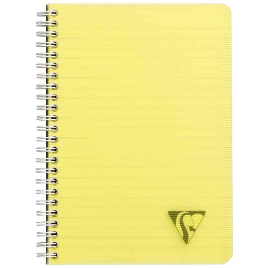 CLAIREFONTAINE Spiralbuch A5 Linicolor liniert 90 Blatt