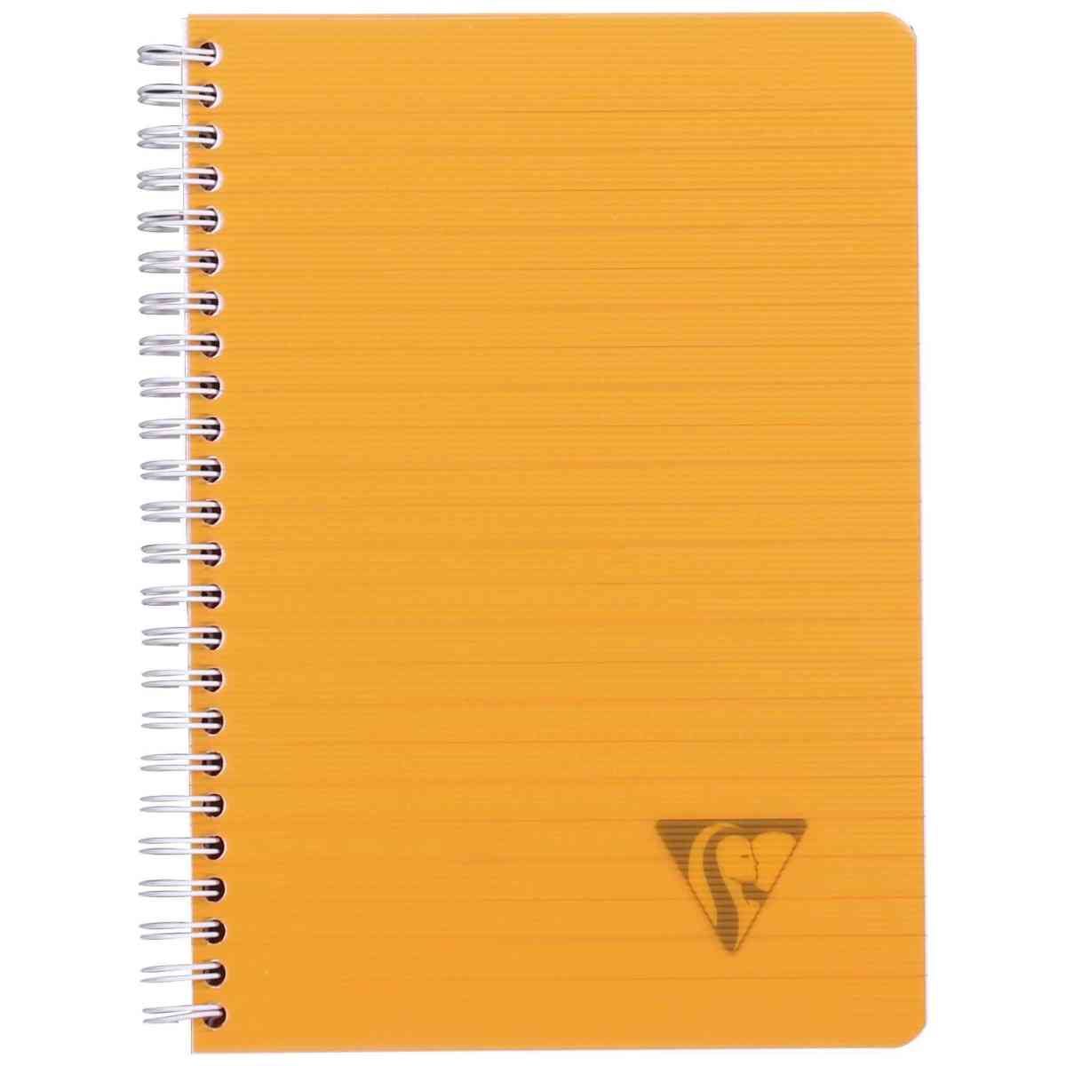 CLAIREFONTAINE Spiralbuch A5 Linicolor liniert 90 Blatt