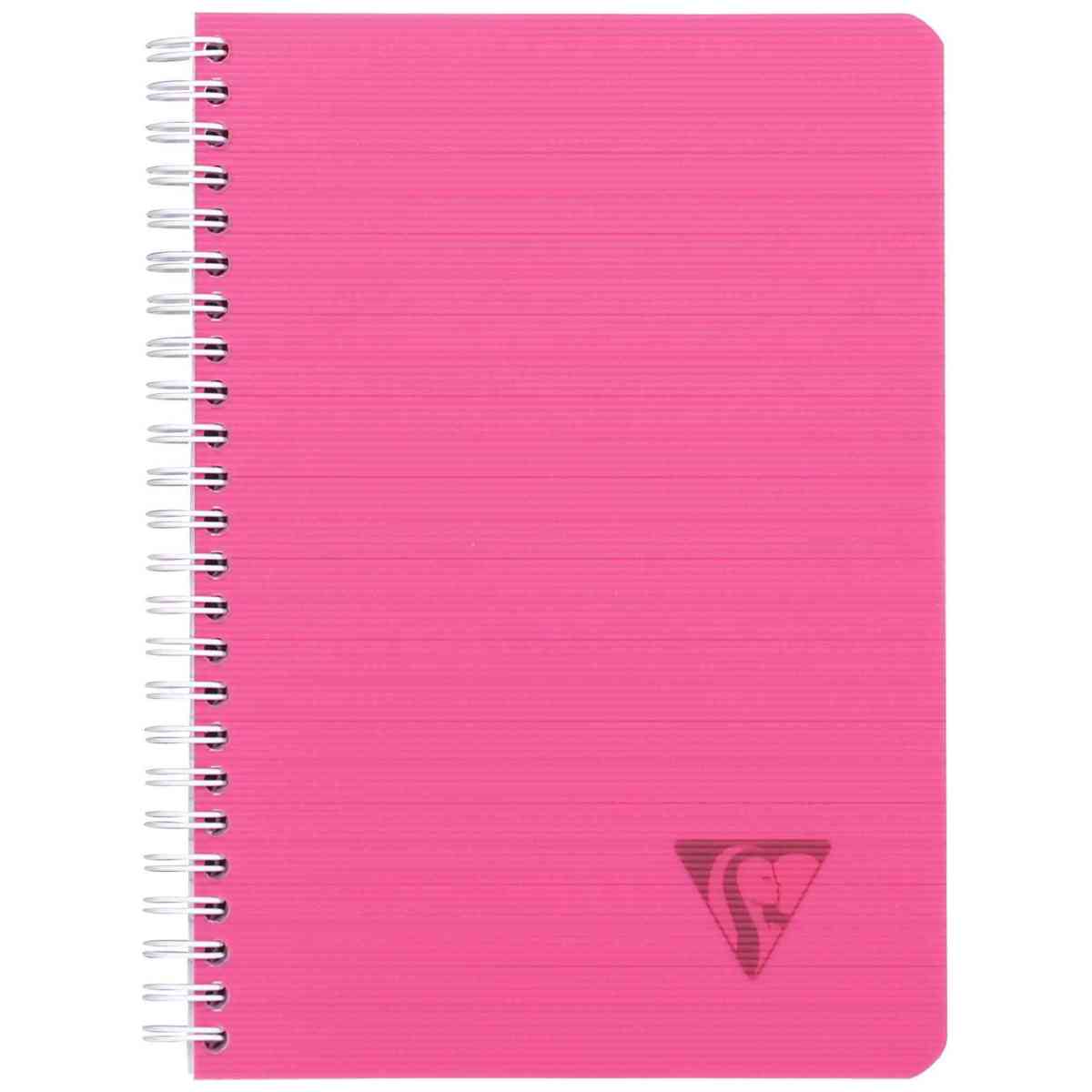 CLAIREFONTAINE Spiralbuch A5 Linicolor liniert 90 Blatt