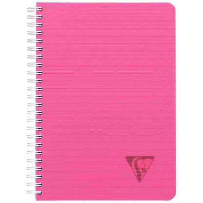 CLAIREFONTAINE Spiralbuch A5 Linicolor liniert 90 Blatt
