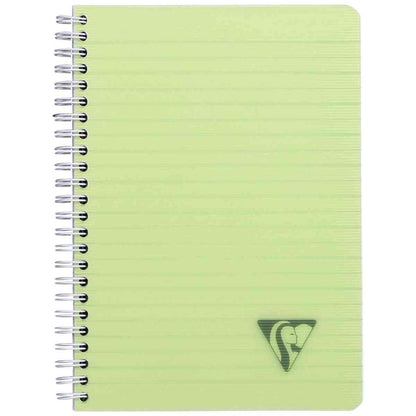 CLAIREFONTAINE Spiralbuch A5 Linicolor liniert 90 Blatt
