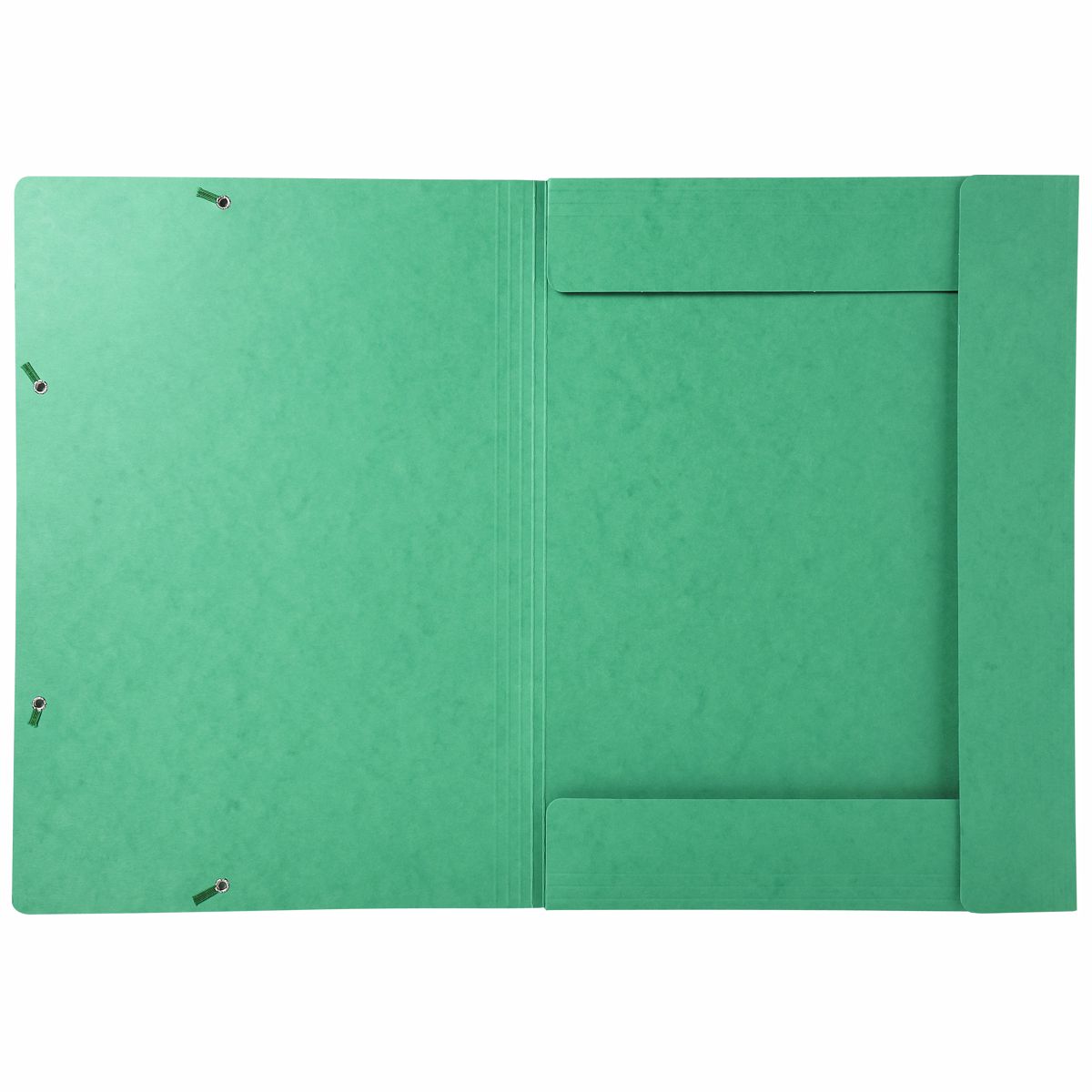 EXACOMPTA Sammelmappe A3 mit Gummizug grün extra stark 600g