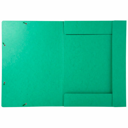 EXACOMPTA Sammelmappe A3 mit Gummizug grün extra stark 600g