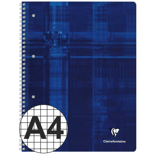 CLAIREFONTAINE Collegeblock PREMIUM A4 80 Blatt kariert Doppelrand LIN 28 90g
