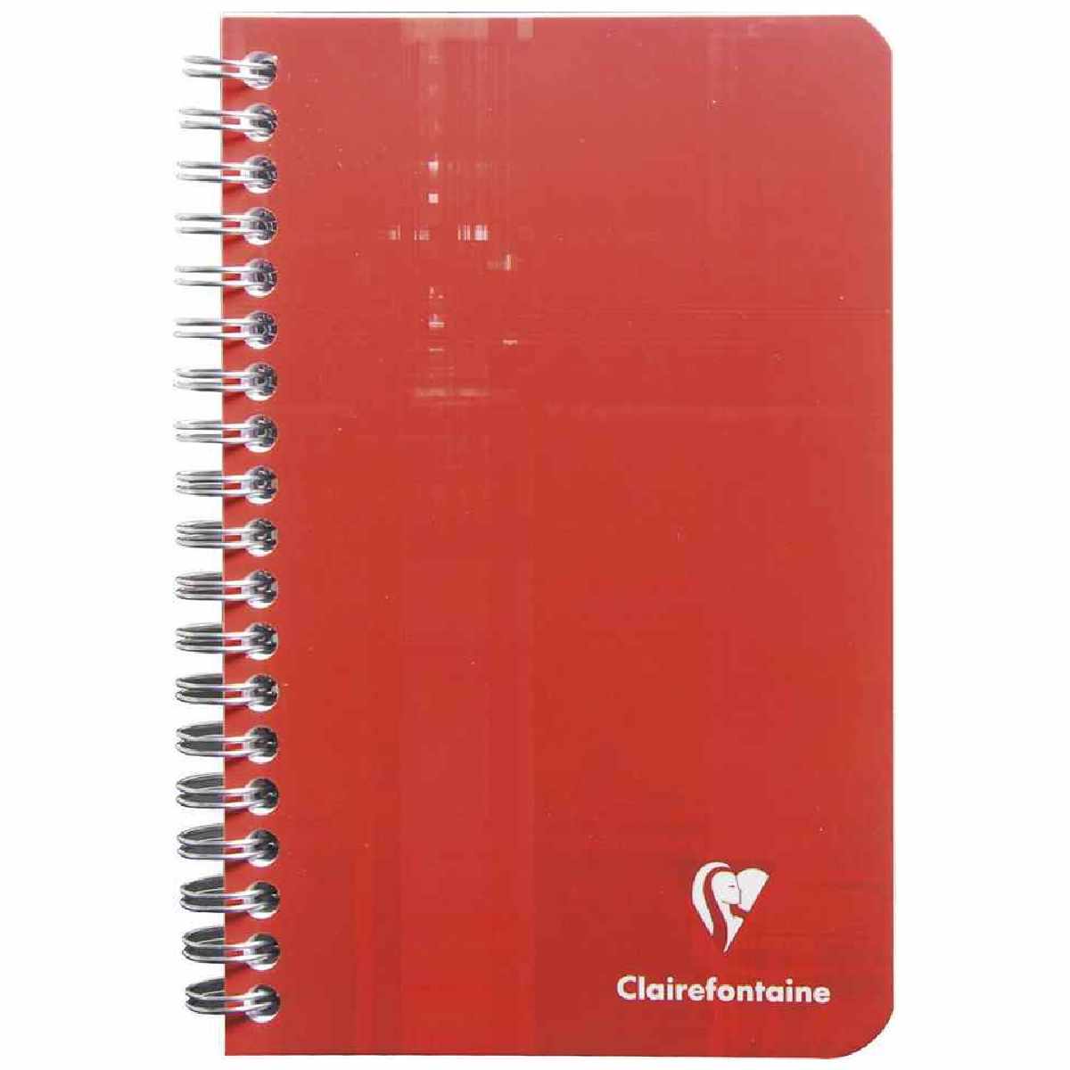 CLAIREFONFAINE Spiralheft 11x17cm blanko 90 Blatt
