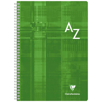 CLAIREFONFAINE Registerbuch mit Spirale A4 kariert A-Z 50 Blatt