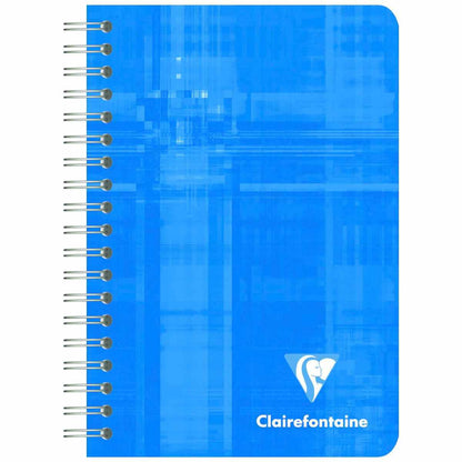 CLAIREFONTAINE Spiralheft 9x14cm kariert 90 Blatt