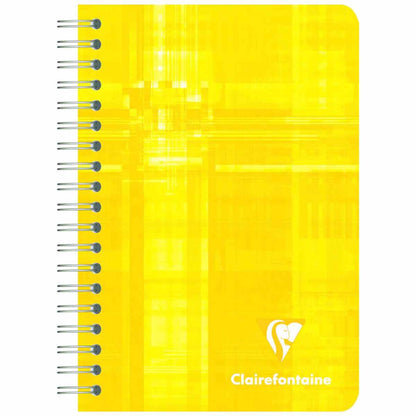 CLAIREFONTAINE Spiralheft 9x14cm kariert 90 Blatt