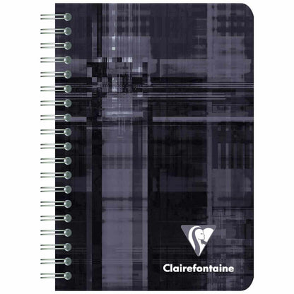 CLAIREFONTAINE Spiralheft 9x14cm kariert 90 Blatt
