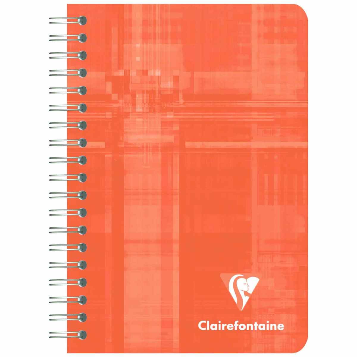 CLAIREFONTAINE Spiralheft 9x14cm kariert 90 Blatt