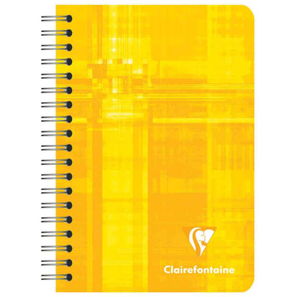 CLAIREFONTAINE Spiralheft 9x14cm liniert 90 Blatt