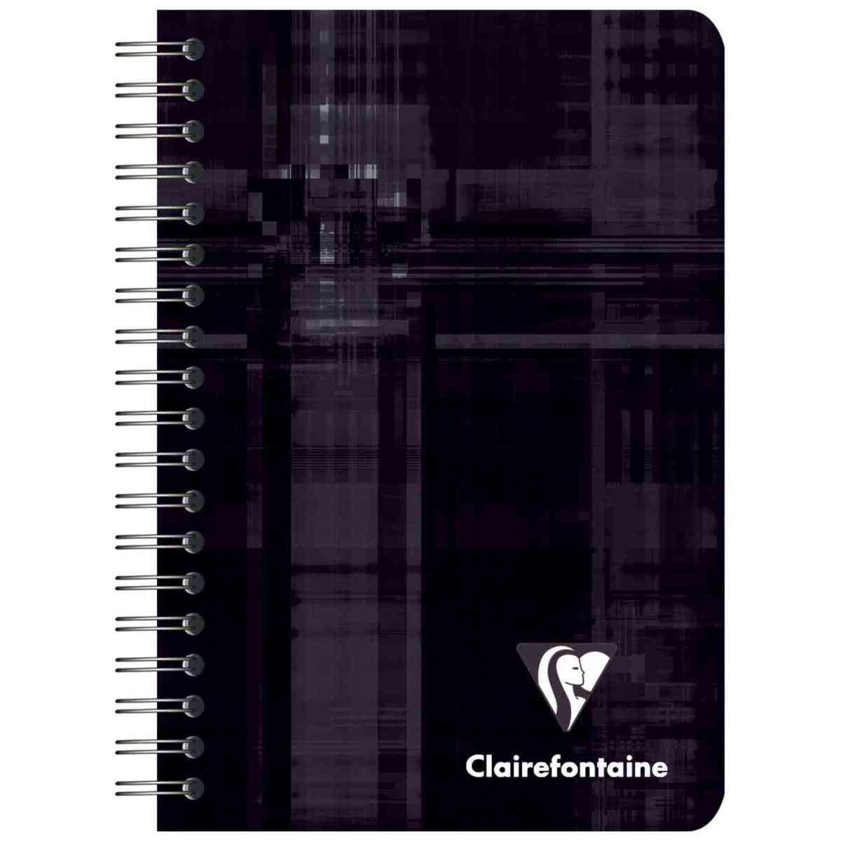 CLAIREFONTAINE Spiralheft 9x14cm liniert 90 Blatt