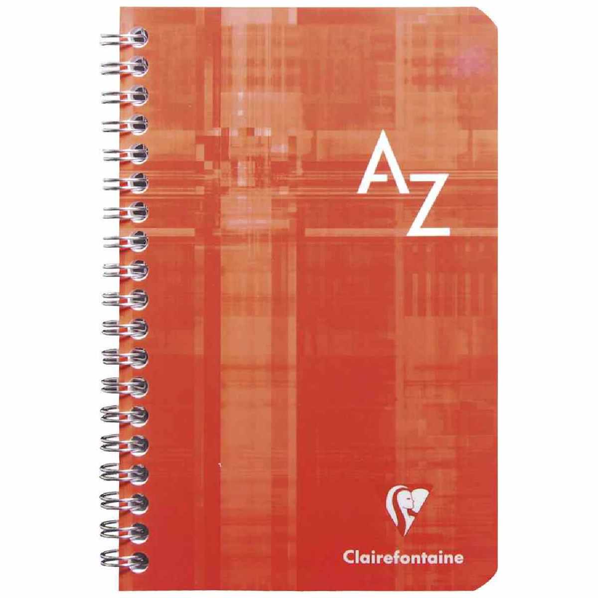 CLAIREFONFAINE Registerbuch mit Spirale 9x14cm kariert A-Z 50 Blatt