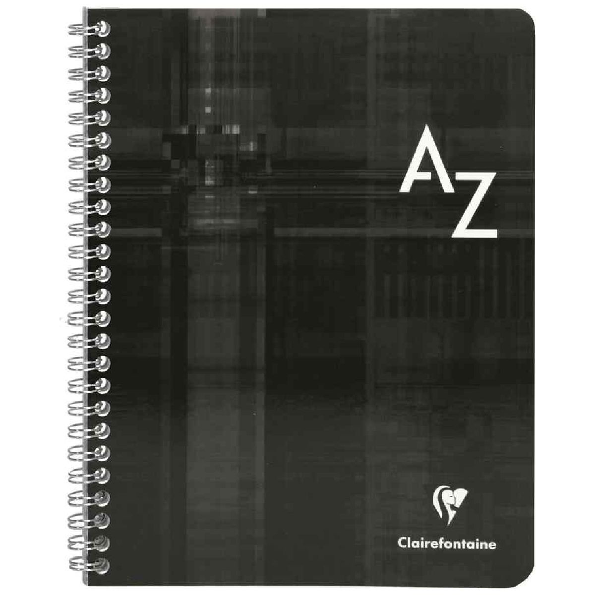 CLAIREFONFAINE Registerbuch mit Spirale A5 kariert A-Z 50 Blatt