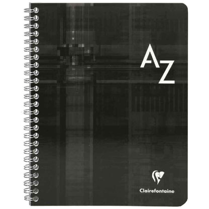 CLAIREFONFAINE Registerbuch mit Spirale A5 kariert A-Z 50 Blatt