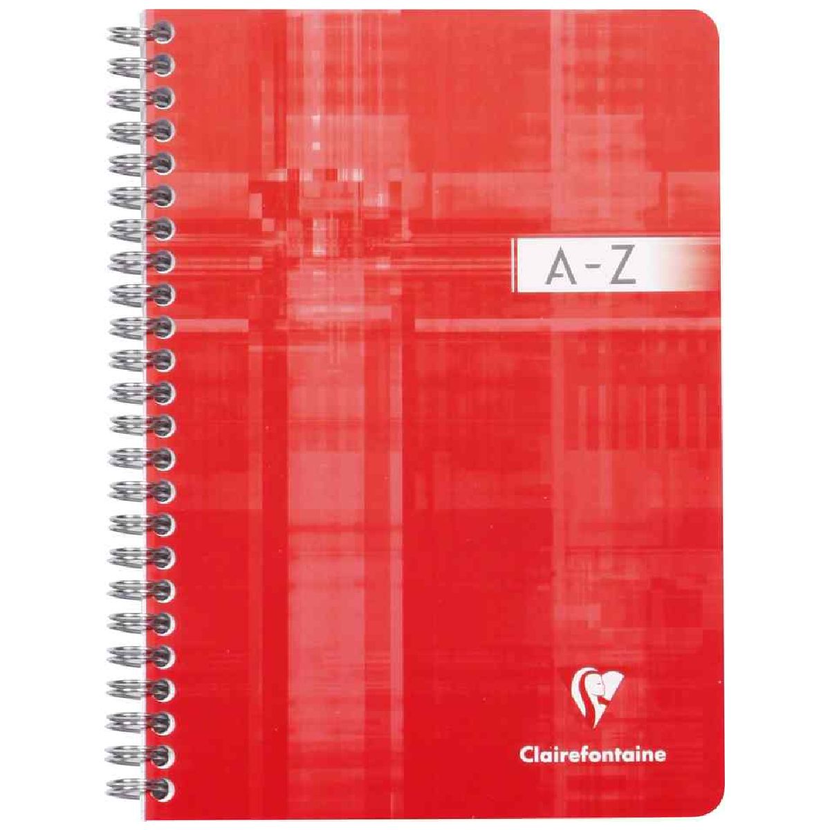 CLAIREFONFAINE Registerbuch mit Spirale A5 kariert A-Z 50 Blatt